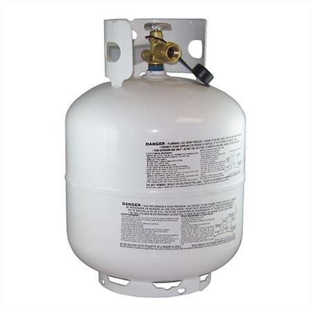 Manchester Tank Propane Tank 20 Pound Capacity Gray Steel M1C-10577